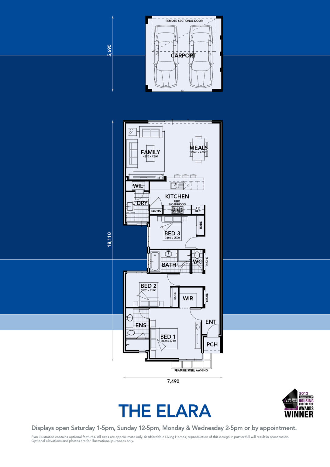 The Elara — 3 Bedroom Home Design | Affordable Living